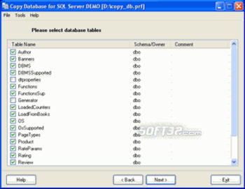 Copy Database for SQL Server screenshot 2