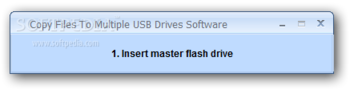 Copy Files To Multiple USB Drives Software screenshot