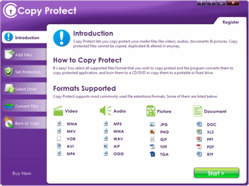 Copy Protect screenshot