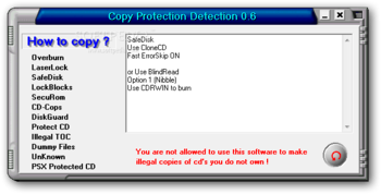Copy Protection Detection screenshot 2