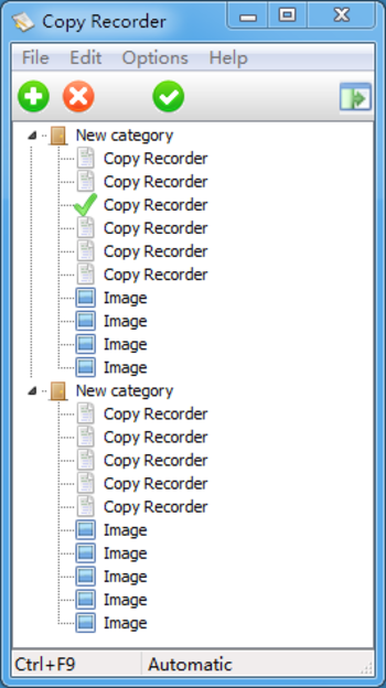 Copy Recorder screenshot