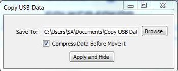 Copy USB Data screenshot
