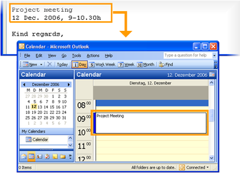 copy2calendar screenshot