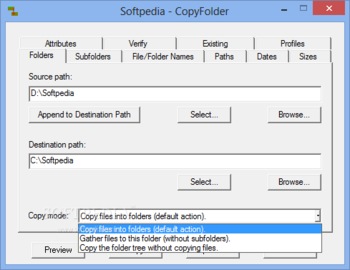 CopyFolder screenshot 2