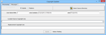 Copyright Updater screenshot