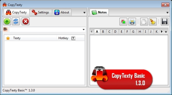 CopyTexty Basic screenshot
