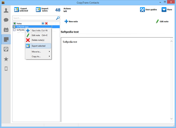 CopyTrans Contacts screenshot 5
