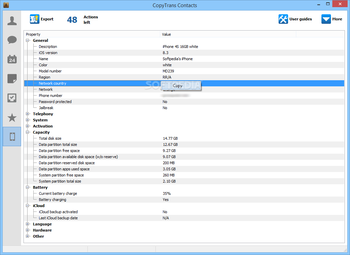 CopyTrans Contacts screenshot 6