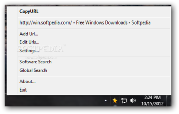 CopyURL screenshot 2
