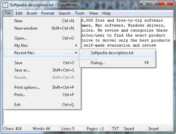 CopyWriter screenshot 2