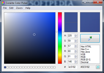 Corante Color Picker screenshot