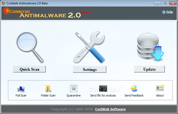 Corbitek Antimalware screenshot 2