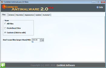 Corbitek Antimalware screenshot 3