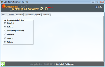 Corbitek Antimalware screenshot 4