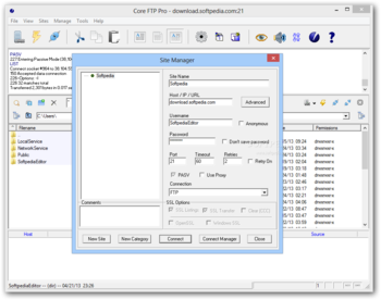 Core FTP Pro screenshot 2