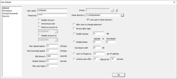 Core FTP Server screenshot 4