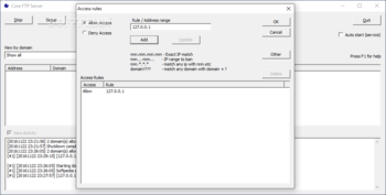 Core FTP Server screenshot 8