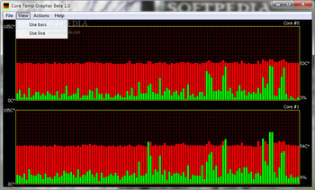 Core Temp Grapher screenshot 2