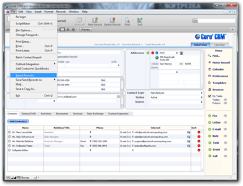 Core2 CRM screenshot 5