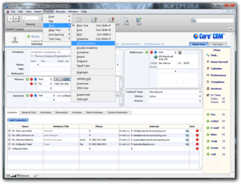 Core2 CRM screenshot 7
