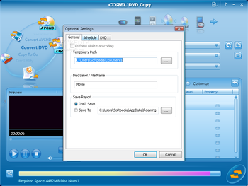 Corel DVD Copy screenshot 3