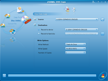 Corel DVD Copy screenshot 6