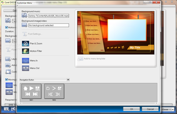 Corel DVD MovieFactory screenshot 12