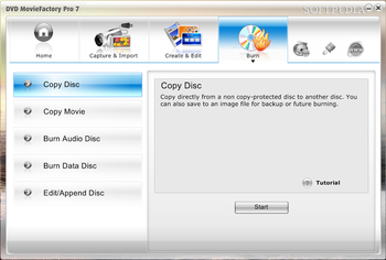 Corel DVD MovieFactory screenshot 4