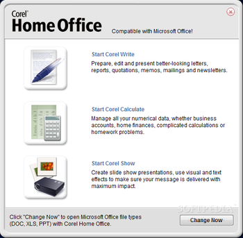Corel Home Office screenshot 27