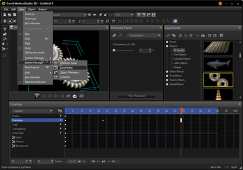 Corel MotionStudio 3D screenshot 3