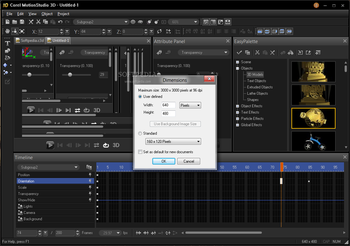 Corel MotionStudio 3D screenshot 6