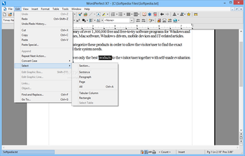 Corel WordPerfect Office screenshot 3