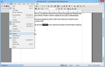 Corel WordPerfect Office screenshot 4