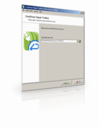 CorelDRAW Repair Toolbox screenshot
