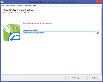 CorelDRAW Repair Toolbox screenshot 2