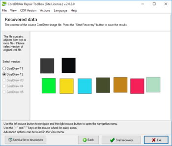 CorelDRAW Repair Toolbox screenshot 4
