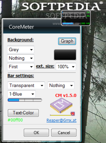 CoreMeter screenshot 3