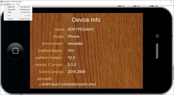 Corona SDK screenshot 3