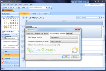 CorpGenome for Outlook screenshot 2