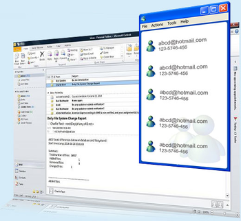 CorpGenome Microsoft Outlook Plugin screenshot