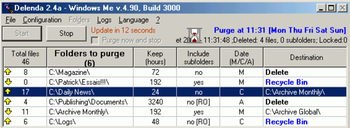 Corporate Enterprise License of Delenda Cleanup Software screenshot