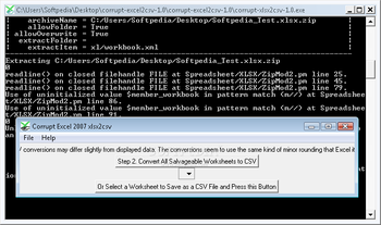 Corrupt-xlsx2csv screenshot