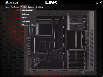 Corsair Link screenshot 2