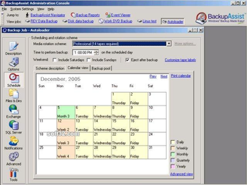 Cortex IT BackupAssist screenshot