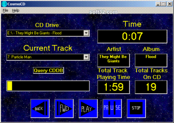 CosmoCD screenshot