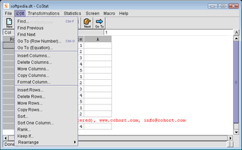 CoStat screenshot 2