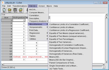 CoStat screenshot 4