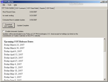 COTCollector screenshot 3