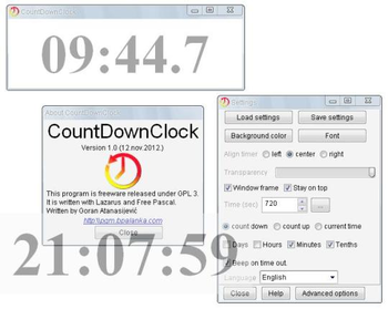 CountDownClock  screenshot