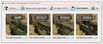 Counter-Strike1.6 Sniper-NoZoom-Crosshair-Tool screenshot